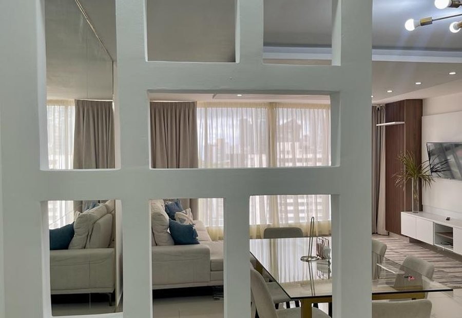 Apartamento en Obarrio - área social